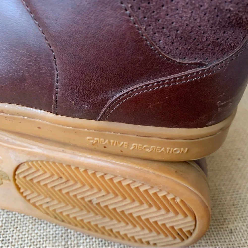 Creative Recreation C Cesario Leather Lace Up Boots Men’s   Size 13
